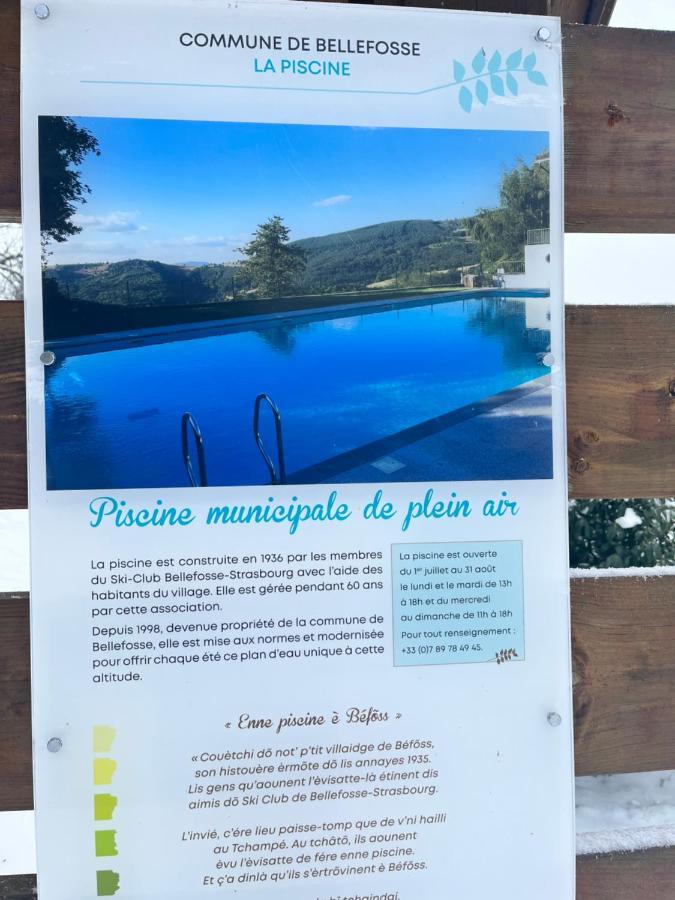 Gite De Montagne -Bellefosse Alsace Bagian luar foto
